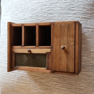 Miniature dollhouse pantry